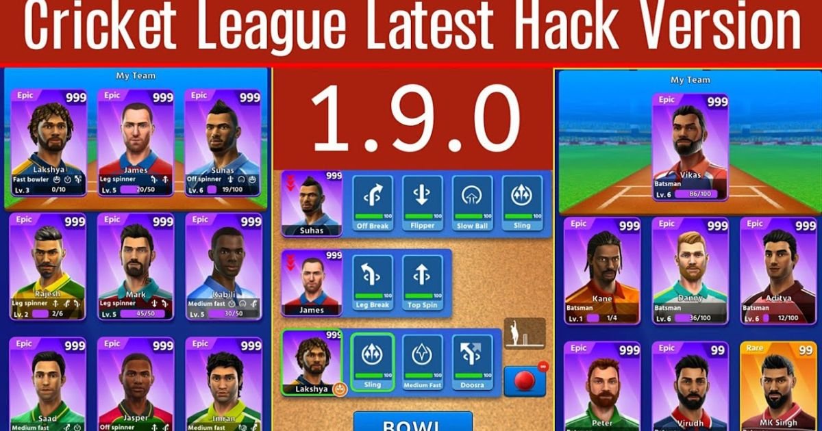 Cricket League mod