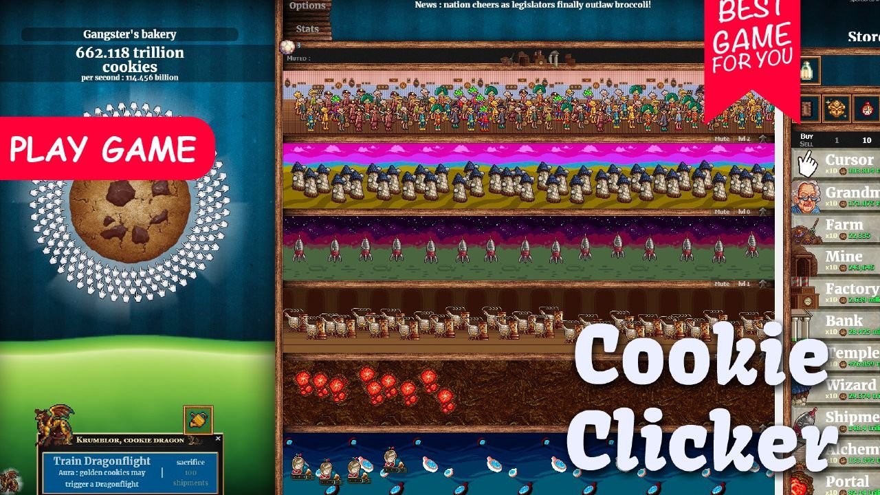 Unblocked Cookie Clicker Enhance Coordination of Hand and Eye