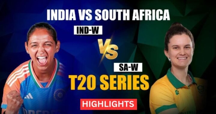 Ind-W Vs Sa-W: Women Cricketers Of India Vs Women Cricketers Of South Africa